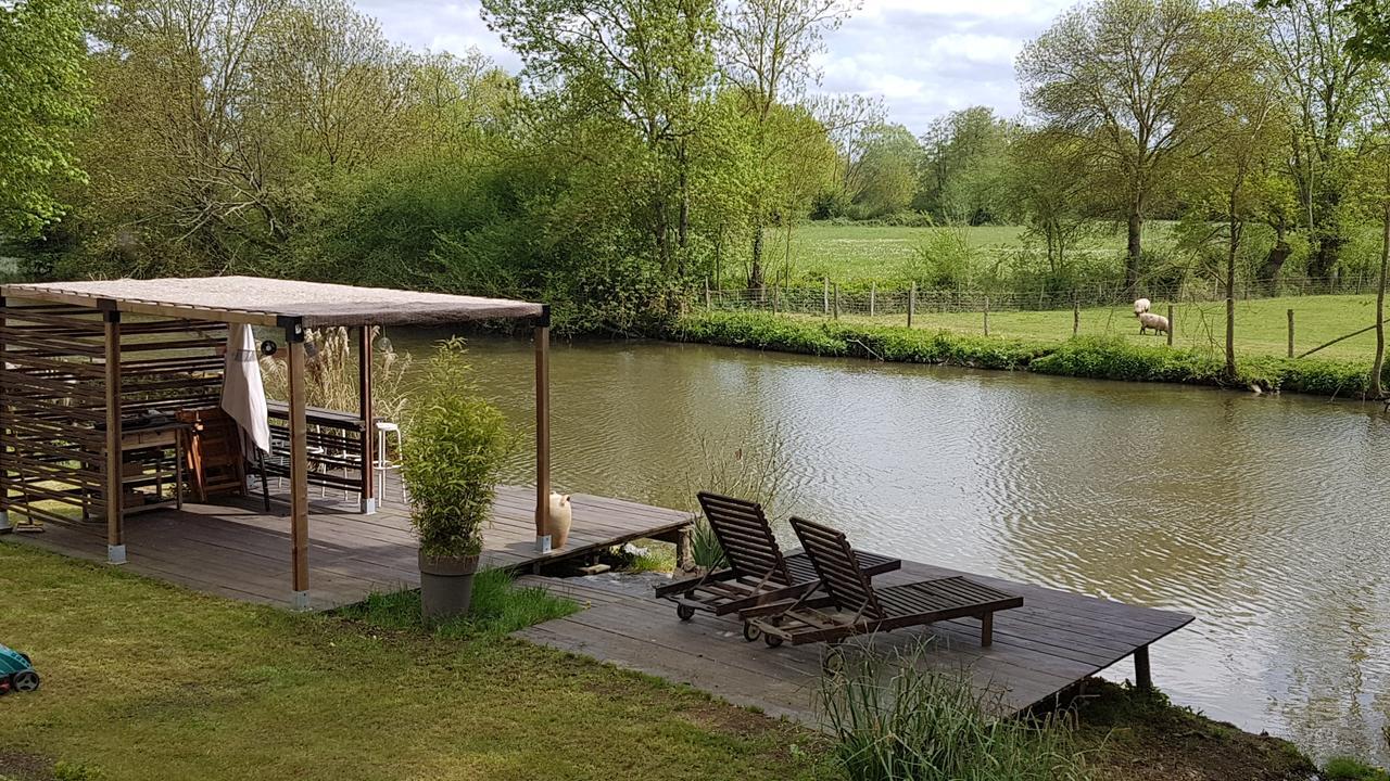 La Belmontaise Bed & Breakfast Beaumont-sur-Sarthe Exterior foto